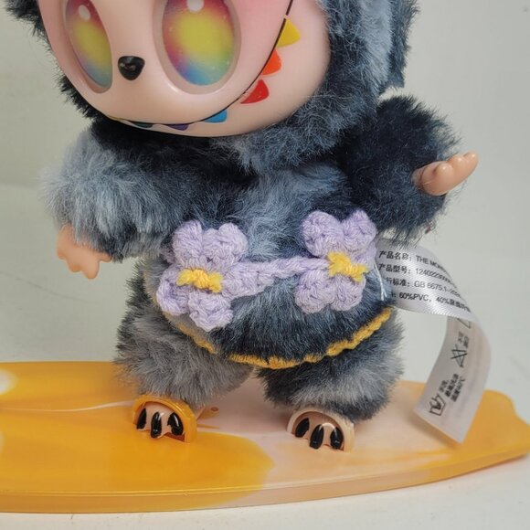 labubu lavender bikini orange bottom and surfboard, no doll - Picture 7 of 9